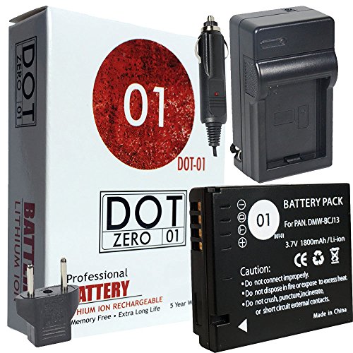DOT-01 Brand 1800 mAh Replacement Leica BP-DC 10 Battery Charger Leica D-LUX 5 Digital Camera Leica BPDC10