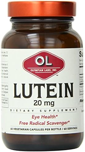 Olympian Lab Lutein Natural Carotenoid Capsules, 60 Count