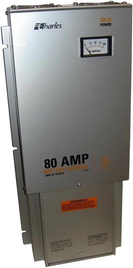 Charles 93-12805SP-A 5000 Series C-Charger - 80A/3 Bank (15045)