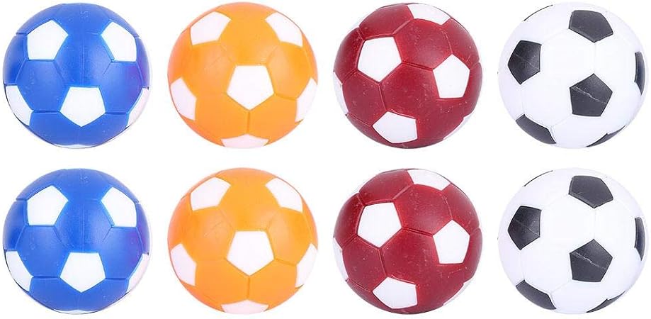 Amazon V Geby テーブルサッカーボール 4種類のリップルパターン ミニテーブルサッカーフットボール 交換用ボール 屋内 卓上ゲームボール おもちゃ おもちゃ
