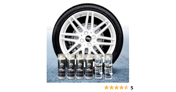 Sophisticauto Full Dip Packs Ahorro Llantas 6 Sprays Blanco Brillo