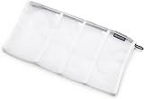 Brabantia Washing Bag Socks Protective Mesh Laundry Bag 4 Pairs White view 2