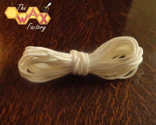 Braided Cotton Candle Wick - 25 METRES - for use in 1.25" Candles