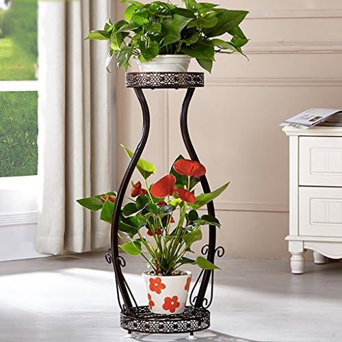 Flower pot finishing rack. Decorative Garden Patio Standing Plant Flower Pot Rack Display Stand Holds,Indoor Outdoor Herb Flower Plant Planter Pots Pot Flower Stand Stands Plants potted rack ( Color : B )
