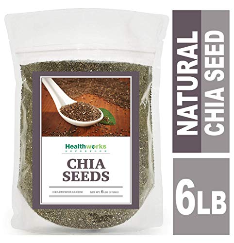 Healthworks Chia Seeds Raw Pesticide-Free, 6lb