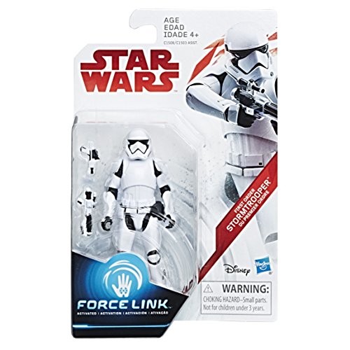 Star Wars: The Last Jedi First Order Stormtrooper Force Link Figure 3.75 Inches - //coolthings.us