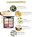 CCbeauty Cream Concealer Contour Palette Makeup Highlighter and Makeup Color Face & Eye Dark Circle Corrector Kit (Light)