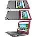 Lenovo Miix 320 Case - Infiland Folio Premium PU Leather Stand Smart Case Cover for Lenovo Miix 320 10.1