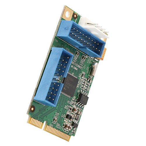 IO Crest SD-MPE20215 Mini PCI-Express USB 3.0 Host Controller Card with Renesas D720201 chipset. Windows OS XP 7 server 2008 R2.