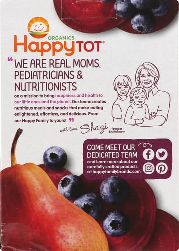 HAPPY BABY BLUEBERRY, PEAR, BEET, 4.22 OUNCE