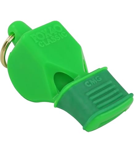 Fox 40 Sonik Blast CMG Trillerpfeife - Super Laut Bis 120 DB, Perfekt Für Sportevents