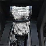 Uphily Bling Bling Gear Shift Knob Cover with