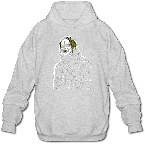 Mens Undead scrim $UICIDEBOY$ T Shirt Sweatshirt Quick-Drying Sports Activities Hoodie Sweater Ash XL