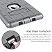 iPad Mini Case, iPad Mini 2 Case, iPad Mini Retina Case, Elegant Choise Heavy Duty Three Layer Armor Defender Protective Case Cover with Kickstand Compatible with iPad Mini 1/2/3 (Grey)