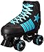 New! 2016 Epic Star Hydra Indoor Outdoor Classic High-Top Quad Roller Skates w/ 2 Pair of Laces (Blue & Black)