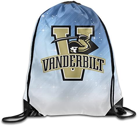 EVALY Vanderbilt University Durable Cinch Backpack Outdoor Valise Bag