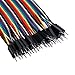 XINYUWIN 120pcs Multicolored Dupont Wire 40pin Male to Female, 40pin Male to Male, 40pin Female to Female Breadboard Jumper Wires Ribbon Cables Kit for arduino/DIY/Raspberry Pi 2 3