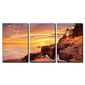 The Bass Harbor Head Lighthouse in Acadia National...