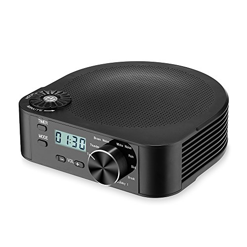 White noise machine 10 soothing sleep therapy sound mac…
