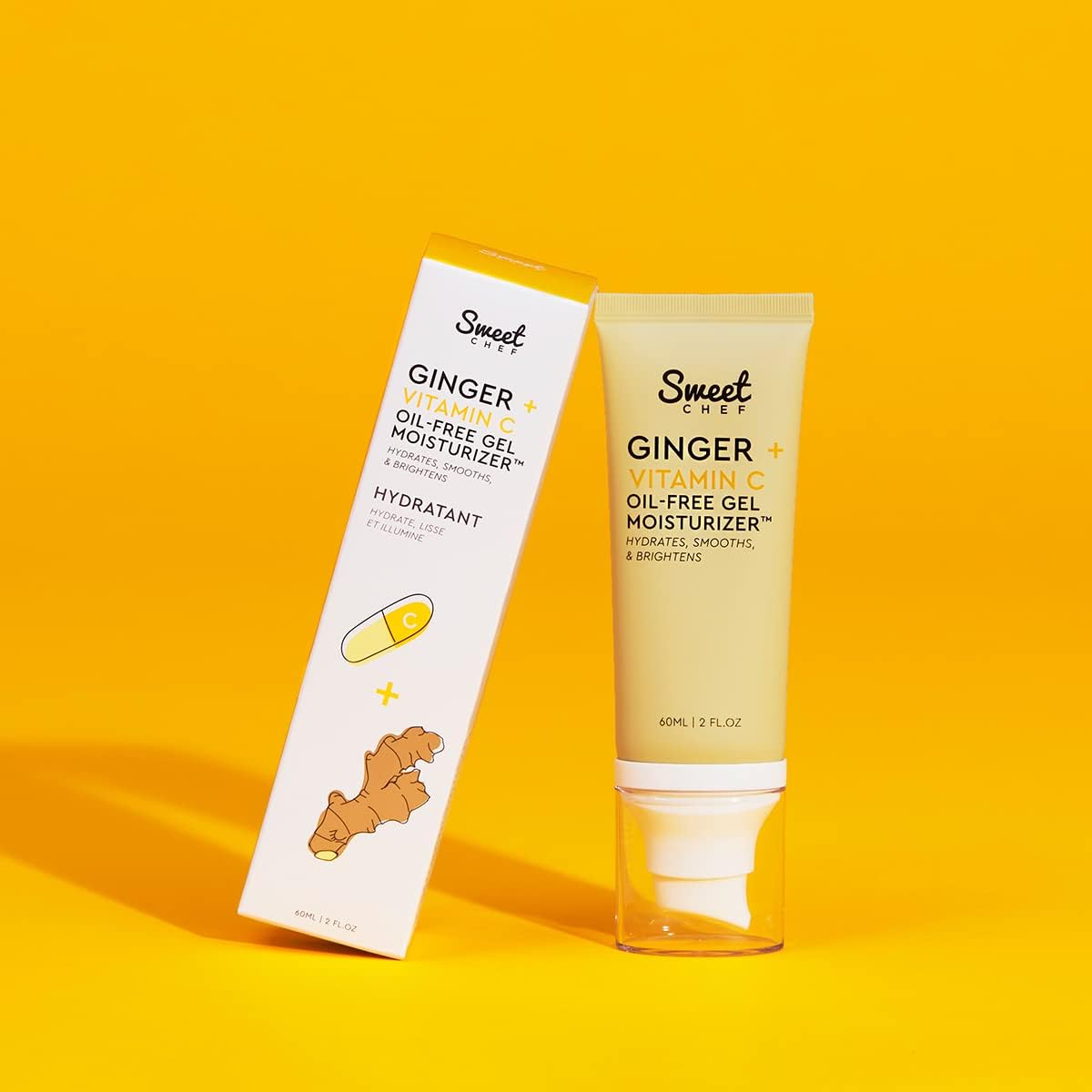 Sweet Chef Ginger Vitamin C + oild free moisturizer