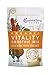 Essential Living Foods Organic Vitality Maca Blend Smoothie Mix, With Ashwagandha, Cordy-Gen, Mesquite, Lucuma, Adaptogen, Vegan, Superfood, Non-GMO, Gluten Free, Kosher, 6 Ounce Resealable Bag