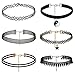 Choker Necklace Black Velvet Choker Set Necklaces for Women Girls(6 Pcs)