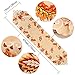 OurWarm 15 x 67 Inch Embroidered Maple Leaves Table Runner, Handmade Table Cover for Fall and Thanksgiving Party Decoration