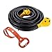 Miady 30ft 30Amp Heavy Duty RV Extension Cord, Easy Unplug Design with Cord Organizer, 10 Gauge, ETL Listed