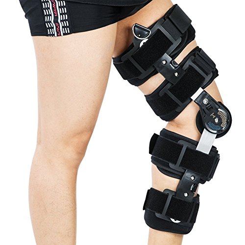 Hinged ROM Knee Brace with Strap,Ideal for ACL/Ligament/Sports Injuries, Mild Osteoarthritis(OA) & for Preventive Protection from Knee Joint Pain/Degeneration - Thumbnail 6