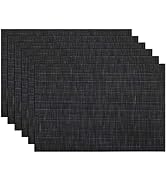 Amazon.com: SHACOS Jute Placemats Set of 4 Heat Resistant 12 inch Round ...