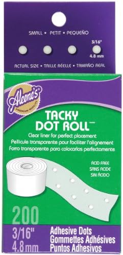 Aleene's Tacky Dot Roll-Small Dot Roll 200ct.