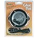 Darice Hot Melt Glue Pot (1pc), Black – Ideal for Crafting, Silk Floral Projects, Dolls, Wreaths and More – Compact and Easy to Use – Use with High Temp Glue Stick or Glue Chips, 40-Watt