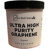 Carbon Bulk Sales Ultra High Purity Graphene Powder (4 Layers) - Lab Tested and Proven - 10 Grams