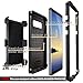 Galaxy Note 8 Case, eSamcore Full Body Protection Shockproof Case Cover with Rugged Heavy Duty Holster Clip Kickstand [WITHOUT Built-in Screen Protector] for Samsung Note 8 2017 [BLACK]