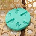 3D Silicone 6pcs Palm Cake Mold Fondant Chocolate Mould