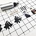 Auceo Movie Cartoon Laptop Stickers 50pcs Pack Vinyl Skateboard Water Bottle Computer Travel Case Guitar Snowboard Luggage Car Bike Phone Graffiti Decal
