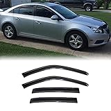 Puermto 94611 Side Window Wind Deflector fit for
