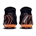 Nike Men's Footbal Shoes, Black Black Total Orange W 081, 6.5 UK