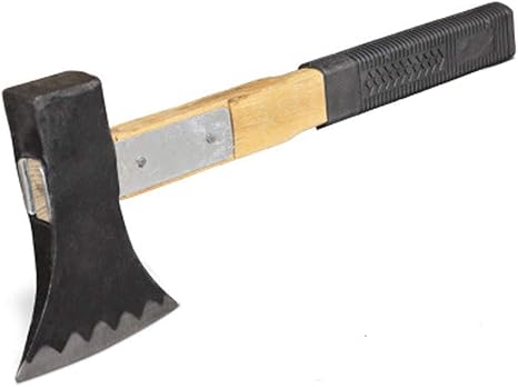Amazon Co Jp 斧手斧ハンマー研ぎ道具家庭用道具家庭用斧野外道具農業用具ワンピースのデザインは 木を切るのにより強力なヘルパーです ホーム キッチン