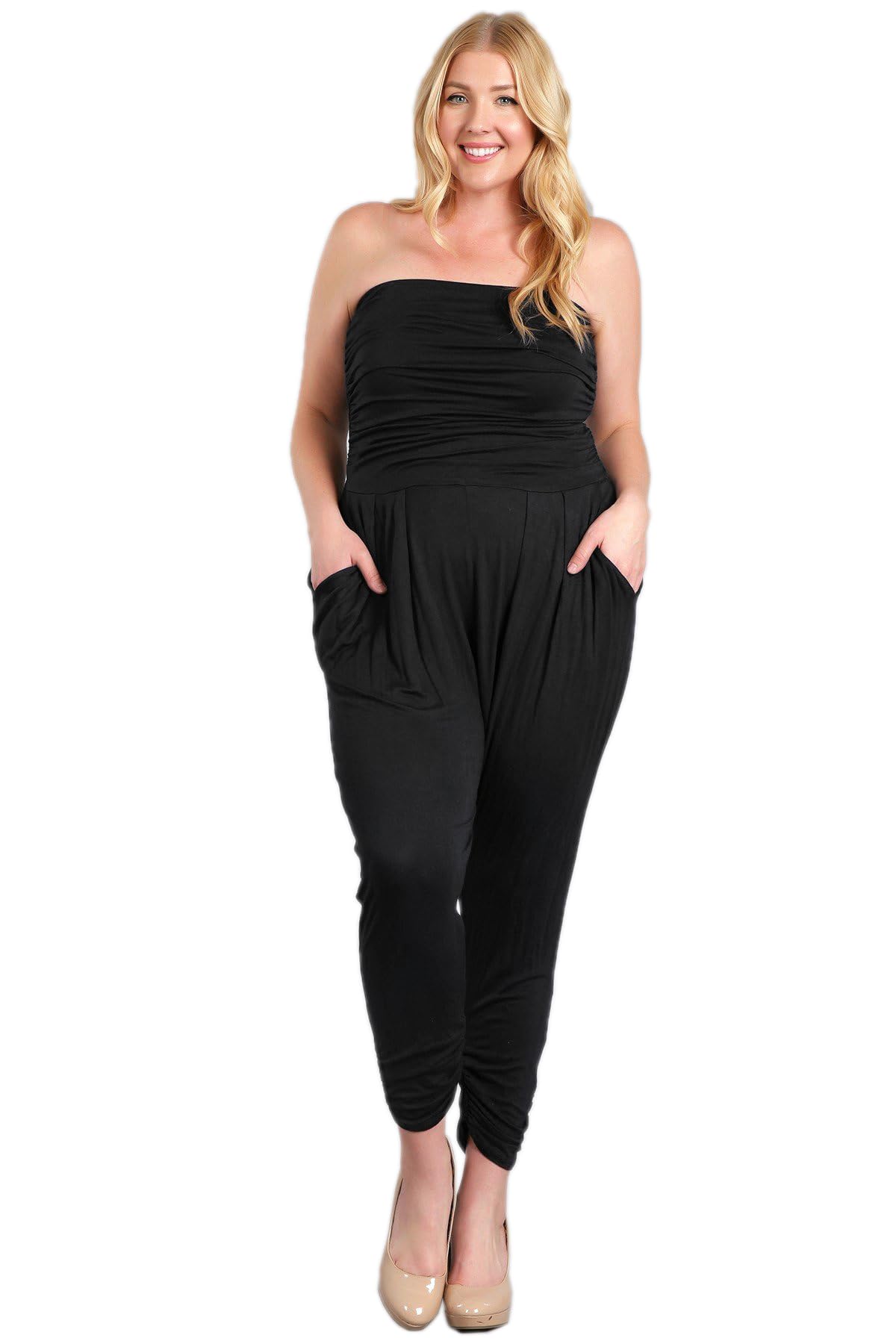 eVogues Plus Size Jumpsuit
