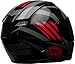 Bell Qualifier Full-Face Motorcycle Helmet (Gloss Black/Red/Titanium Blaze, Large)
