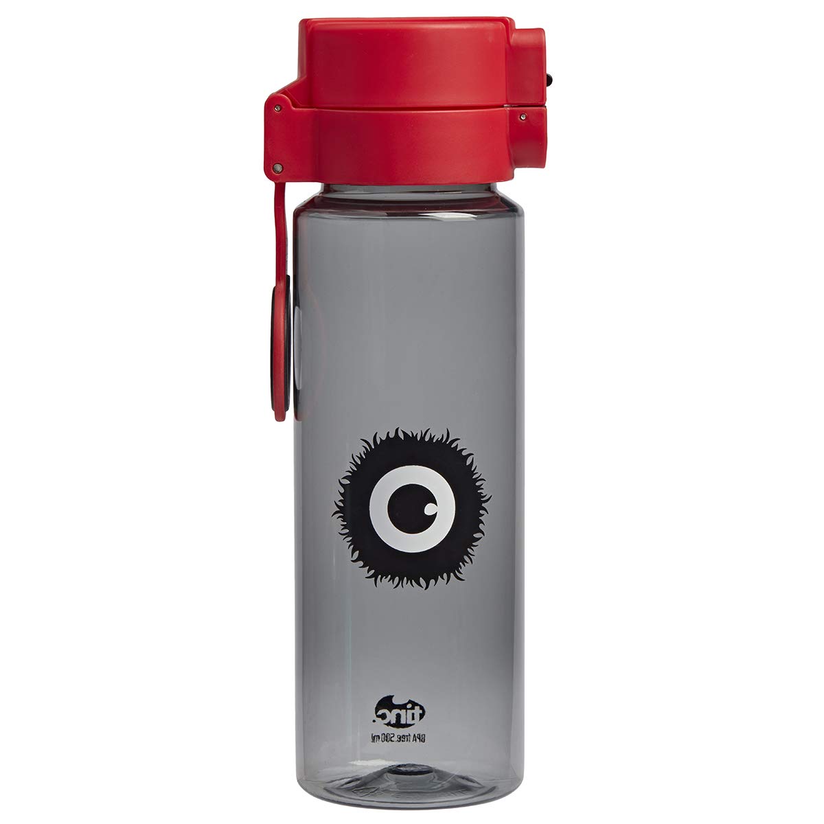 Tinc Kronk Flip and Clip Water Bottle 550 ml Capacit | Metal Water Bottle 550 ml Capacity | Water Bottle for Kids | Stainless Steel Water Bottle | Kids Water Bottle for School | Black