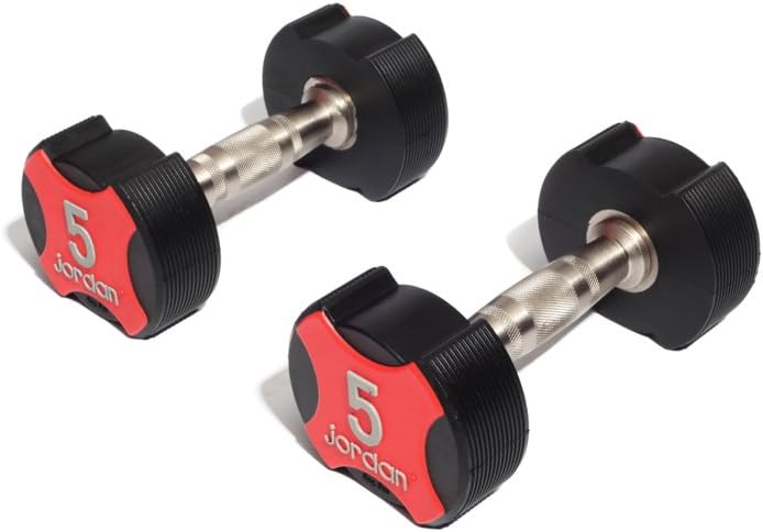 Jordan Fitness Ignite Urethane Dumbbells (pair) 2.5kg-50kg