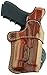 Aker Leather 267 Nightguard Paddle Holster for Weapons with RMR Sights and M3, TLR-1, and TLR-2 Tactical Lights, Tan, Right