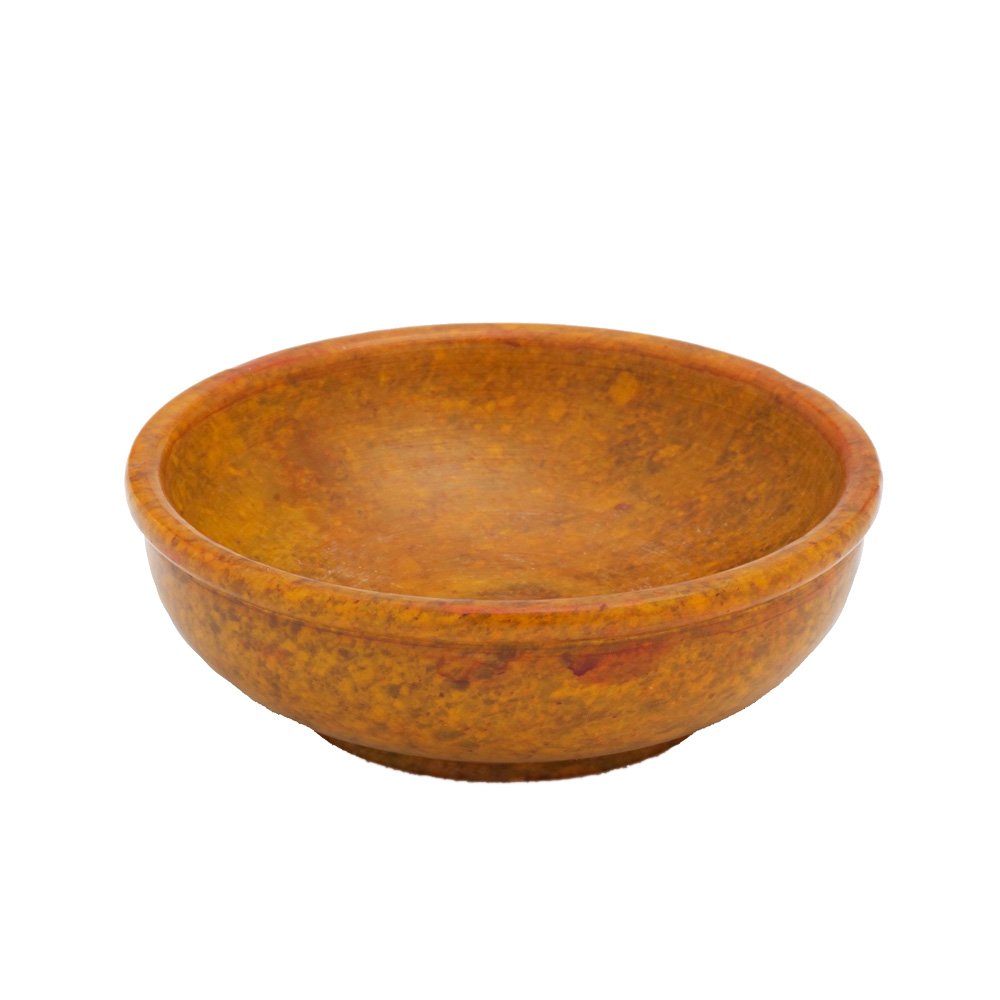 NKlaus Incense burner 10cm diameter decorative soapstone incense burner soapstone 7522