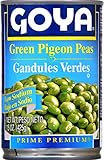 Goya Foods Low Sodium Green Pigeon Peas, 15 oz