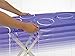 Brabantia Size C Ironing Board (49 x 18 in) 7 Height Options, Adjustable Steam Iron Rest Holder (Moving Circles) Non-Slip Feet, Anti-Collapse Child Locks