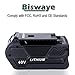 Biswaye Replacement Lithium Battery 40V 5.0Ah (Closed)