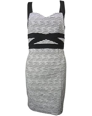 Guess LA Women's Valerie Sweetheart Striped Dresss