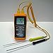 Digital Scientific K-Type Thermocouple Thermometer with 2 Stainless Steel Probes TC03